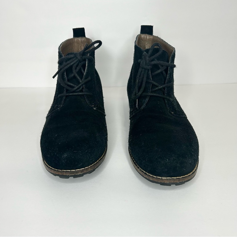 White Mountain Dark Lace-Up Boots